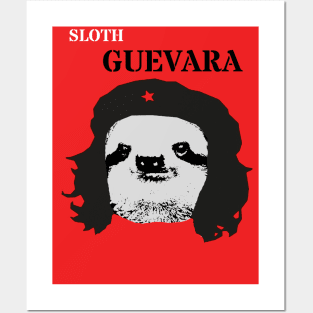 Sloth Guevara Posters and Art